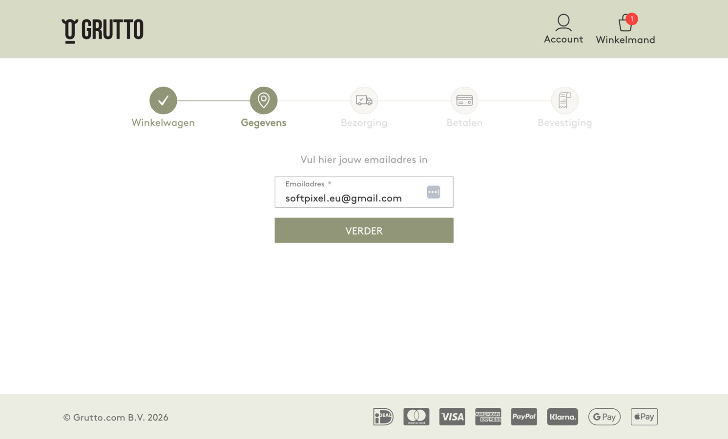 Checkout Login Flow